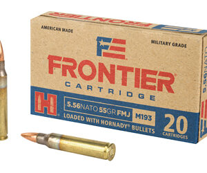 Hornady Frontier 5.56 NATO 55 gr FMJ 20rd