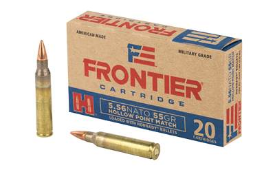 Hornady Frontier 5.56 NATO 55 gr HP Match, 20rd Box