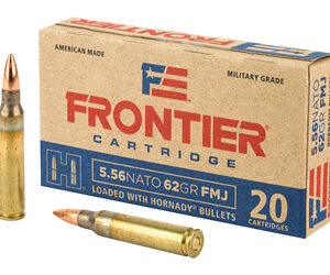 Hornady Frontier 5.56 NATO 62 gr FMJ – 20 rd