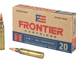 Hornady Frontier 5.56 NATO 68 gr BTHP Match – 20rd Box