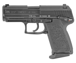 H&K USP45 Compact V1 .45 ACP Black Polymer