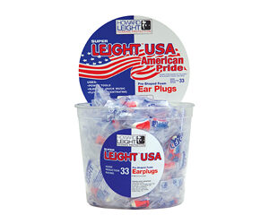 Howard Leight Super Leight USA Foam Ear Plugs 100-Pair NRR 33