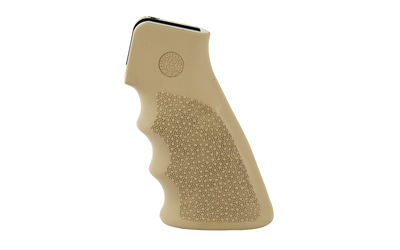 Hogue OverMolded AR-15 Rubber Grip FDE w/ Finger Grooves
