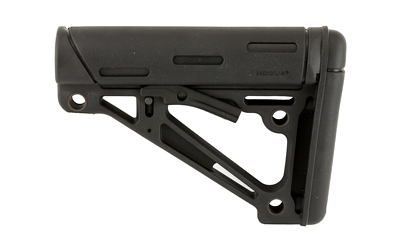 Hogue OverMolded Collapsible Buttstock – Mil-Spec Black