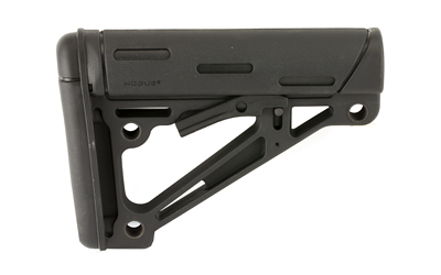 HO15050_1 Hogue 15050 OverMolded Collapsible Buttstock – Black