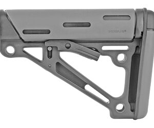 Hogue OverMolded Collapsible AR-15 Stock — Mil-Spec Grey