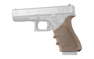 Hogue HandAll Beavertail Grip Sleeve FDE Fits Glock Gen3/4