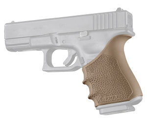 Hogue HandAll Beavertail Grip Sleeve Glock 19 Gen3-4 FDE
