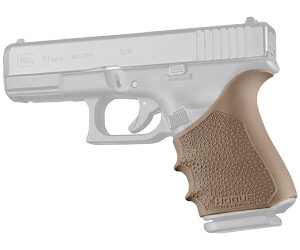 Hogue HandAll Beavertail Grip Sleeve Glock 19/23 FDE