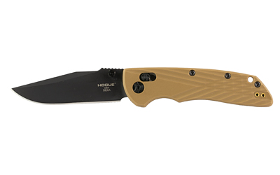 HO24377_1 Hogue Deka 3.25 in Folding Knife, Clip Point, CPM MagnaCut