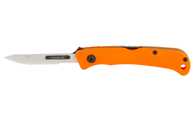 HO35834_1 Hogue Expel 2.5″ Folding Scalpel, Blaze Orange G-10