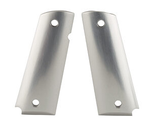 Hogue Extreme Aluminum 1911 Government Grips, Silver