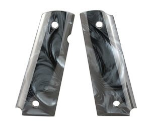 Hogue Grip 1911 Govt Pearl Ambi Black — Polymer Grip