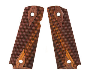 Hogue Cocobolo 1911 Government Checkered Ambidextrous Grips