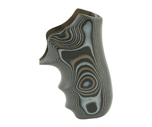 Hogue G10 Grip for Ruger LCR/LCRx – Black/Grey
