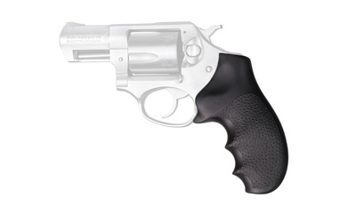 HO81000_1 Hogue Monogrip Rubber Grip for Ruger SP101, Black