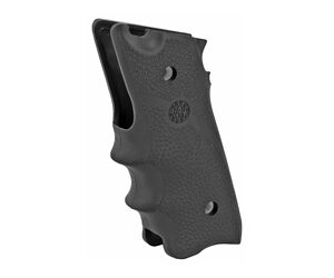 Hogue Ruger MK II/III Rubber Grip, Finger Grooves, Black