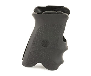 Hogue Rubber Grip w/ Finger Grooves for Ruger P85/P91 – Black