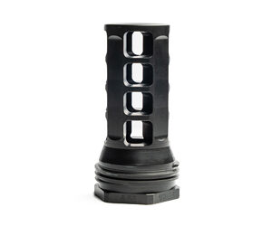 Huxwrx HUX QD 338 Muzzle Brake 3/4×24 Black