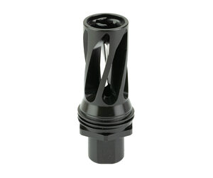 Huxwrx Flash Hider-QD 5.56 1/2×28 XL 13.7 Black