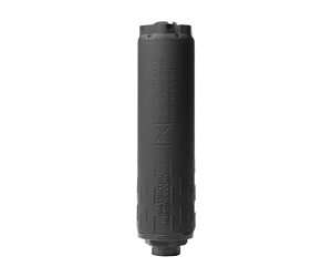 HUXWRX Flow 9K Ti 9mm Suppressor — 1/2×28, Cerakote Black