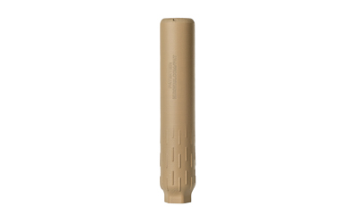 HUX3166_1 Huxwrx Flow 22 Ti Suppressor FDE .22 LR