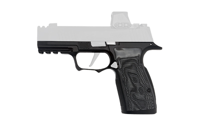 IC365AXGMACRNONBLKHGBL_1 Icarus Precision ACE AXG Macro Grip — Sig P365 X-Macro, Black