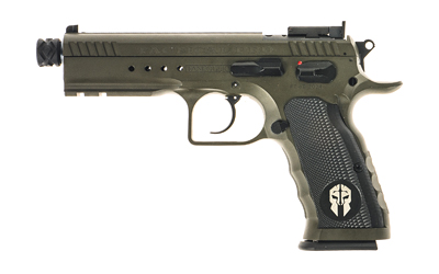 Tanfoglio Defiant Tactical Pro 9mm Threaded Optic-Ready Green