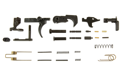 KAK506-1015-008_1 KAK AR-15 Lower Parts Kit No Grip/Trigger Guard, Black