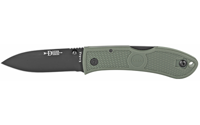 KBAR34062FG8_1 Ka-Bar Dozier Folding Hunter 3″ Drop Point Knife