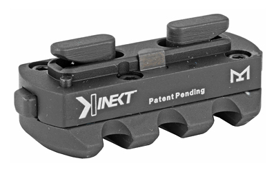 KDG Kinect 3-Slot M-LOK Picatinny Rail 1.68in Black