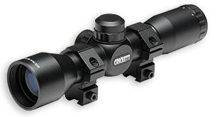 KE054 Keystone Crickett 4×32 Quick Focus Scope, Mil-Dot, 1″ Tube