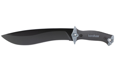 KER1077_1 Kershaw Camp 10 Machete — 65Mn Carbon Steel, Black Powdercoat