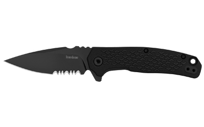 KER1407ST_1 KERSHAW CONDUIT SERRATED 2.9″ BLK