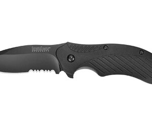 Kershaw Clash 3.10-inch Black Drop Point Folding Knife