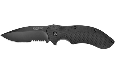 KER1605CKTST_1 Kershaw Clash 3.10-inch Black Drop Point Folding Knife
