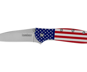 Kershaw Leek 3″ USA Flag Folding Knife