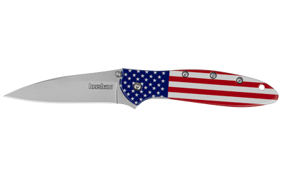 Kershaw Leek 3″ USA Flag Folding Knife