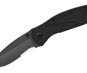 Kershaw Blur Glassbreaker 3.4in Black Folding Knife