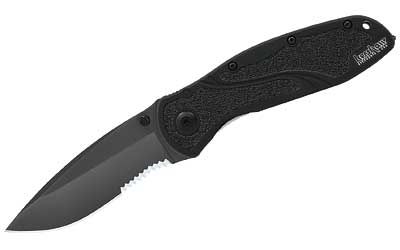 Kershaw Blur Glassbreaker 3.4in Black Folding Knife