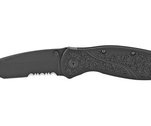Kershaw Blur Tanto 3.4″ Folding Knife — Black DLC