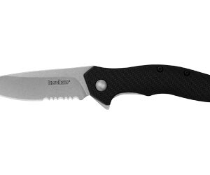 KERSHAW SHORELINE SERR 3″ BLK STNWSH
