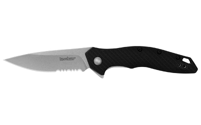 KERSHAW SHORELINE SERR 3″ BLK STNWSH