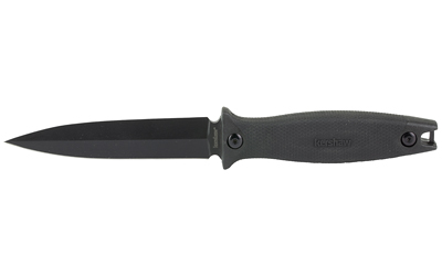 KER4007_1 Kershaw Secret Agent 4.40-inch Fixed Spear Point Knife