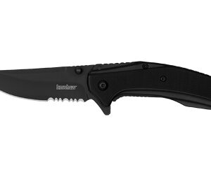 KERSHAW OUTRIGHT BLK SERR 3″ BLK/PVD