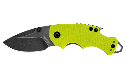 Kershaw Shuffle 2.4-inch BlackWash Lime Knife