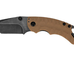Kershaw Shuffle II 2.6″ Tanto Knife — Tan Handle