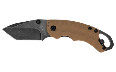 Kershaw Shuffle II 2.6″ Tanto Knife — Tan Handle