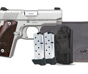 Kimber Micro 9 RTC Bundle 9mm 3.15in Stainless Rosewood