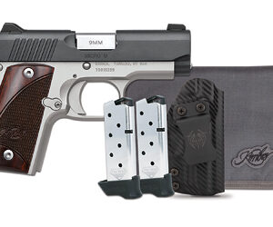Kimber Micro 9 RTC Two-Tone 9mm 3.15″ Rosewood Bundle